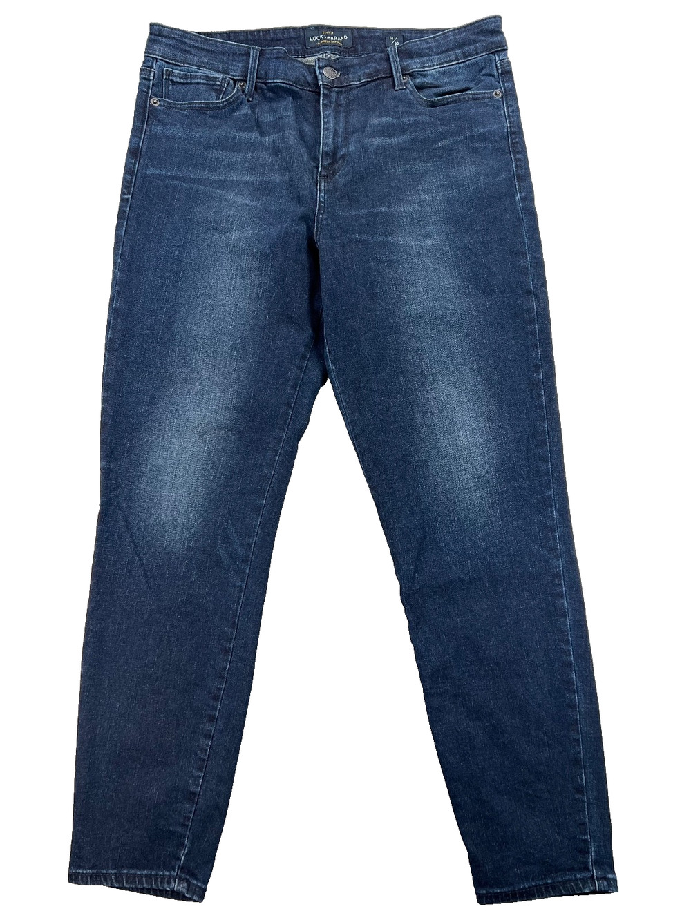 Lucky Brand Ava Legging Dark Blue Skinny Jeans (Women's 14 / 32)